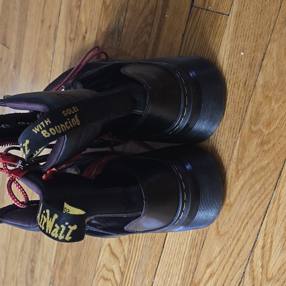 DR MARTENS X ATMOS TARIK ZIP BOOT - BLACK VELVET SMOOTH LEATHER - Picture 3 of 10